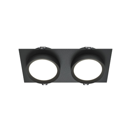 Встраиваемый светильник Maytoni Hoop DL086-02-GX53-SQ-B