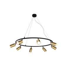 Подвесная люстра Crystal Lux CLT 015C8 D800 BL-GO
