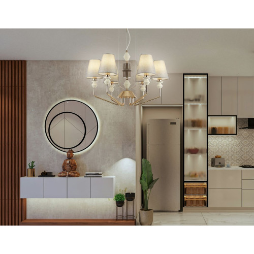 Подвесная люстра Ambrella Light High Light Ceramo Classic LH75401