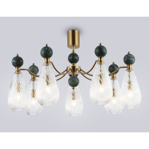 Люстра на штанге Ambrella Light High Light Ceramo Modern LH53293