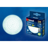 Лампа светодиодная (UL-00003723) Uniel GX53 13W 4000K матовая LED-GX53-13W/NW/GX53/FR PLZ01WH