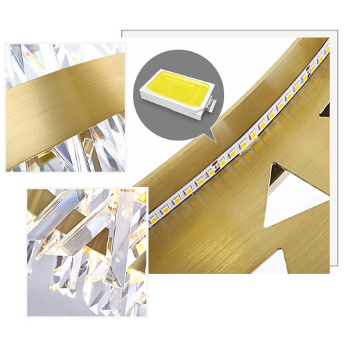 Подвесная люстра Delight Collection Akasha II 9967P/R/D800 gold Подвесная люстра Delight Collection Akasha II 9967P/R/D800 gold