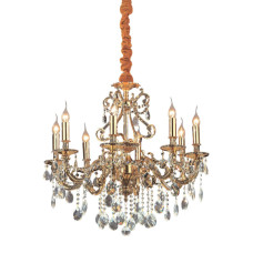 Подвесная люстра Ideal Lux Gioconda SP8 Oro 060514