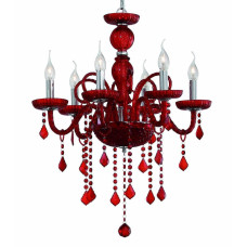 Подвесная люстра Ideal Lux Giudecca SP6 Rosso 027418