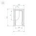 Алюминиевый профиль Arlight SL-MINI-6-H9-2000 ANOD BLACK 044082