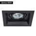 Встраиваемый светильник Arte Lamp Canis A6661PL-1BK