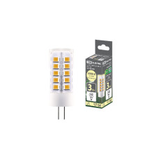 Лампа светодиодная TDM Electric G4 3W 3000K прозрачная SQ0340-0093