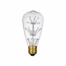 Лампа светодиодная филаментная Loft IT E27 3W прозрачная ST64-47LED