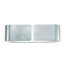 Настенный светильник Ideal Lux Clip AP2 Small Argento 088273