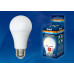 Лампа светодиодная (UL-00001569) Uniel E27 9W 4000K матовая LED-A60-9W/WW+NW/E27/FR PLB01WH