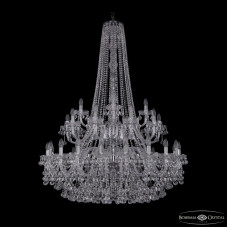 Подвесная люстра Bohemia Ivele Crystal 1409/20+10+5/400/h-152/2d Ni