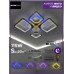 Потолочная люстра Seven Fires Brand SF7057/5C-SGD-BL