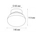 Настенно-потолочный светильник Italline DL 3030 white