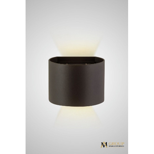 Настенный светильник AM Group AM116-2X3W COFFEE