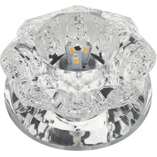 Встраиваемый светильник Fametto DLS-L301 3W GLASSY/CLEAR 10755