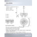 Подвесная люстра Lumien Hall Arnas LH0060/10P-GD-CL