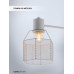 Люстра на штанге Seven Fires Lauri SF3388/3C-WT-WD