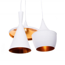 Подвесная люстра Lumina Deco Foggi LDP 7712-3 WT