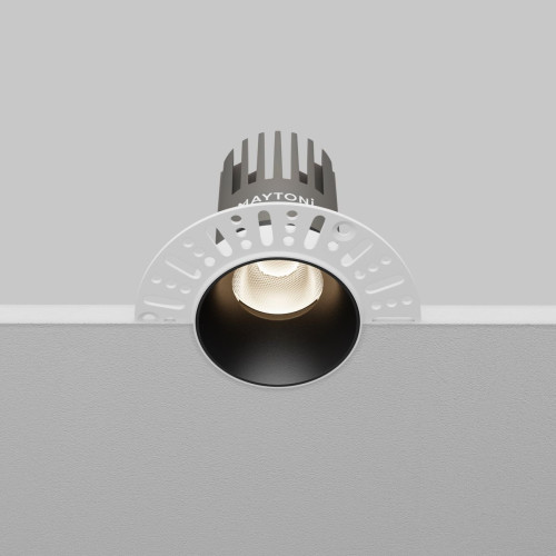 Встраиваемый светильник Maytoni Technical Dip DL124-10W-4K-TRS-B