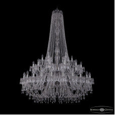 Подвесная люстра Bohemia Ivele Crystal 1403/24+12+6/460/h-177/2d Ni
