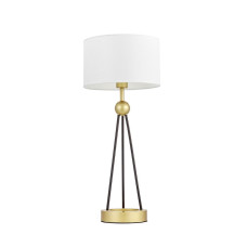 Настольная лампа Lumina Deco Belforte LDT 5527 GD+WT