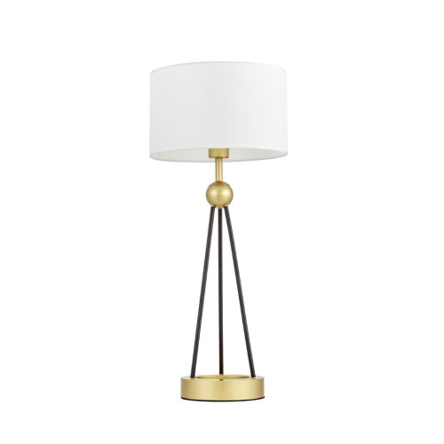 Настольная лампа Lumina Deco Belforte LDT 5527 GD+WT