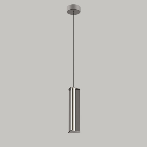 Подвесной светильник Delight Collection MD24001031-1B nickel/grey Подвесной светильник Delight Collection MD24001031-1B nickel/grey