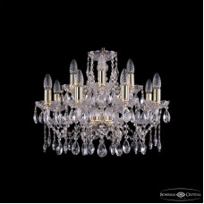 Подвесная люстра Bohemia Ivele Crystal 1413/8+4/200 G