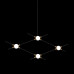 Подвесная люстра DeLight Collection Molecular MD18001067-4A black/gold