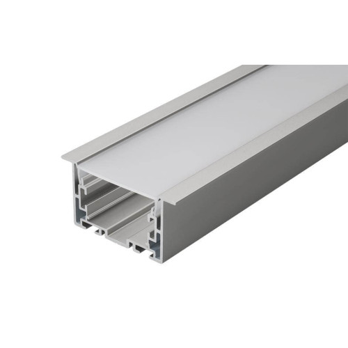 Профиль с экраном Arlight S2-LINIA69-F-2500 ANOD+OPAL 021177