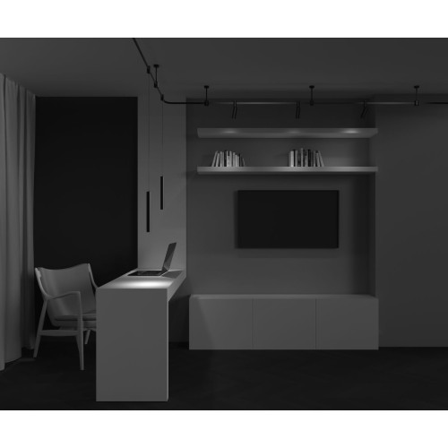Трековый магнитный светильник Maytoni Focus LED TR155-1-5W4K-B