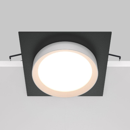 Встраиваемый светильник Maytoni Technical Hoop DL086-GX53-SQ-BW