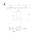 Трековый магнитный светильник Arlight MAG-MICROCOSM-SPOT-ZOOM-R47-9W Day4000 (WH, 15-55 deg, 24V) (IP20 Металл) 051808