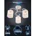 Потолочная люстра Seven Fires Merin SF3373/3C-WT-CR-WT