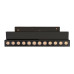 Трековый магнитный светильник Arlight MAG-ORIENT-DOTS-FOLD-S230-12W Warm3000 (BK, 30 deg, 48V, DALI) 041905