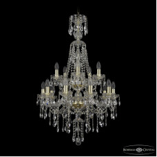 Подвесная люстра Bohemia Ivele Crystal 1415/10+5/220/XL-104/2d G