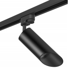 Трековый светильник Lightstar Track 1 black R1T43737 (214437+592057+201437)