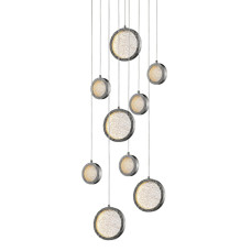 Подвесной светильник Delight Collection Bottega P98014M-9 polished nickel
