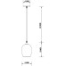 Подвесной светильник Arte Lamp Propus A4344SP-1AB