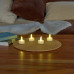 Набор свечей светодиодных Uniel ULD-F070 WARM WHITE TEACANDLE SET4 UL-00008592
