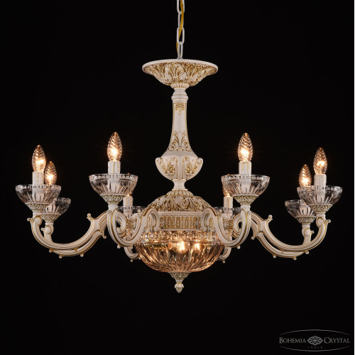 Подвесная люстра Bohemia Ivele Crystal AL78101P/8/250 WMG P Clear/M-1G