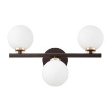 Настенный светильник Lumina Deco Marsiada LDW 6033-3 BK+F.GD