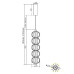 Подвесной светильник Maytoni Golden Cage MOD216PL-L10G3K