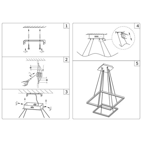 Подвесной светильник Kink Light АЛЬТИС 08227,01(4000K)