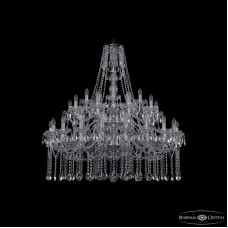 Подвесная люстра Bohemia Ivele Crystal 1413/20+10+5/400/2d Ni