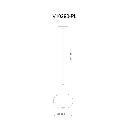 Подвесной светильник Moderli Cute V10290-PL