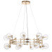 Подвесная люстра Crystal Lux LUXURY SP16 GOLD