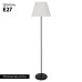 Торшер Arte Lamp Alea A5068PN-1BK