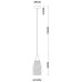 Подвесной светильник Arte Lamp Barry A7951SP-1GO