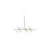 Люстра на штанге Lumina Deco Marsiada LDP 6033-16 MD